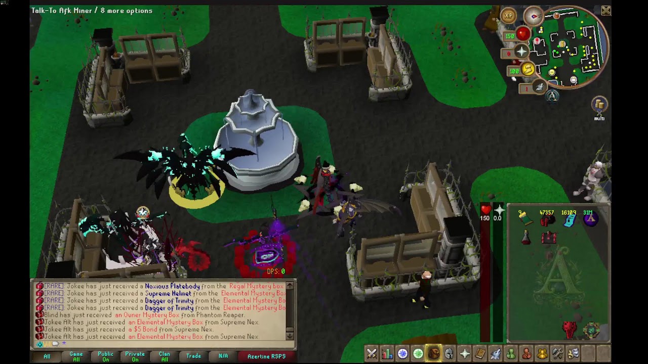 Azertine RSPS - Grind The Zones