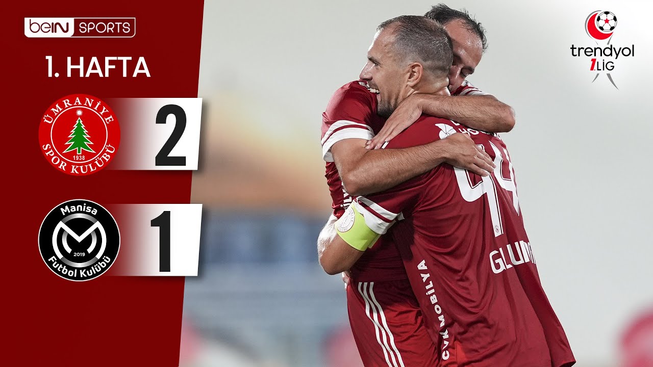 Ümraniyespor (2-1) Manisa FK | 1. Hafta Maç ÖZETİ | Trendyol 1. Lig - 2025/26