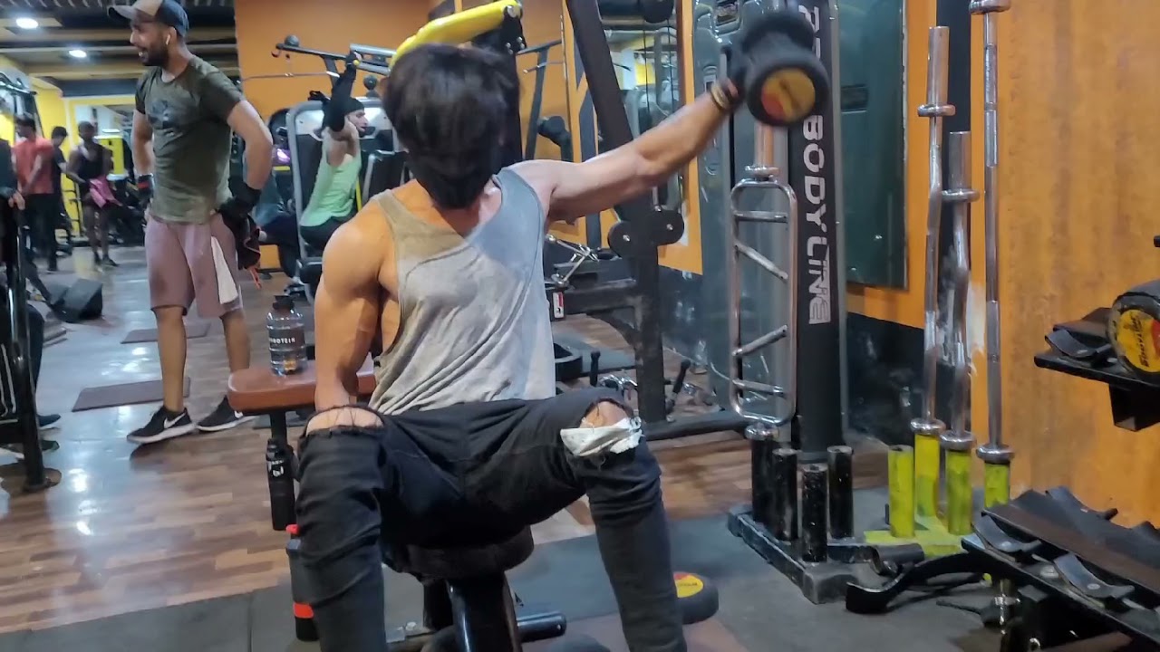 shoulder workout with kanu adi || KanuAdi Team #famkanu#kanuAdi