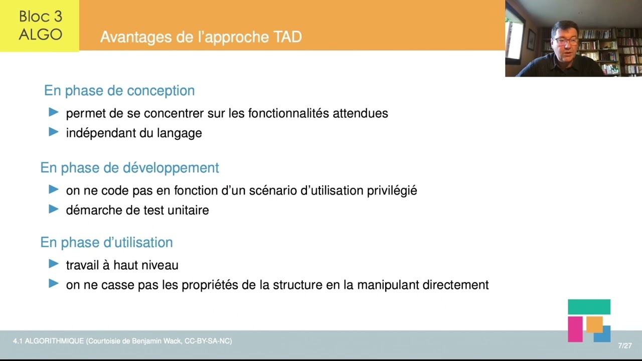 Types abstraits de données 2/4 : pourquoi, pour qui ?
