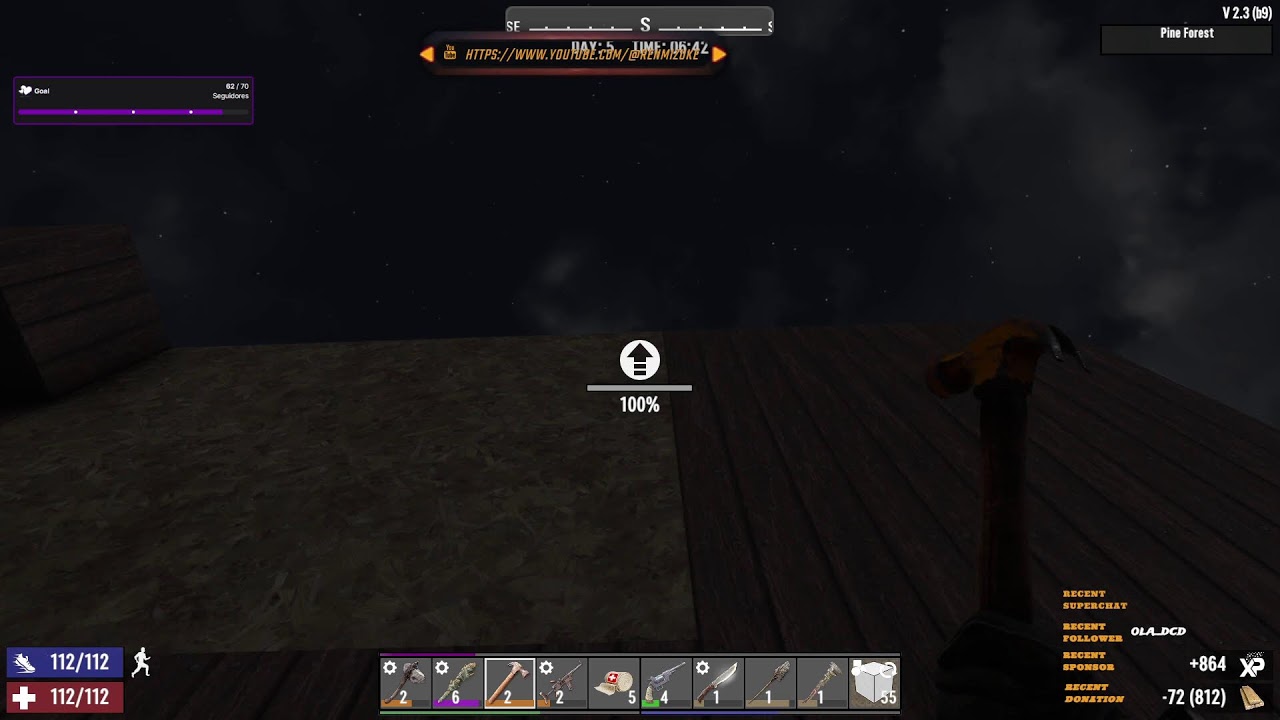 Permadeath - Building the tower for the blood moon
