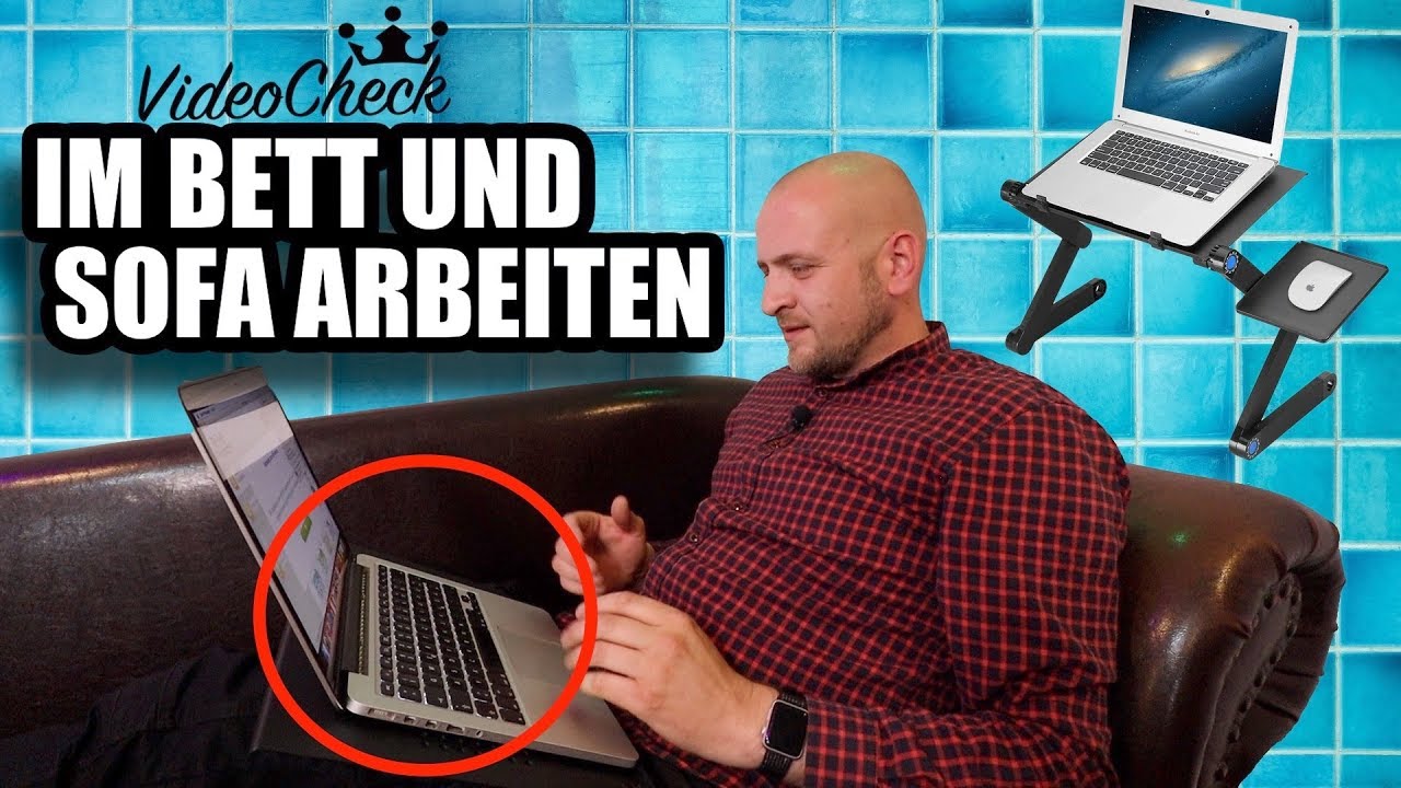 ✅LAPTOPTISCH f&uuml;rs Bett im Test