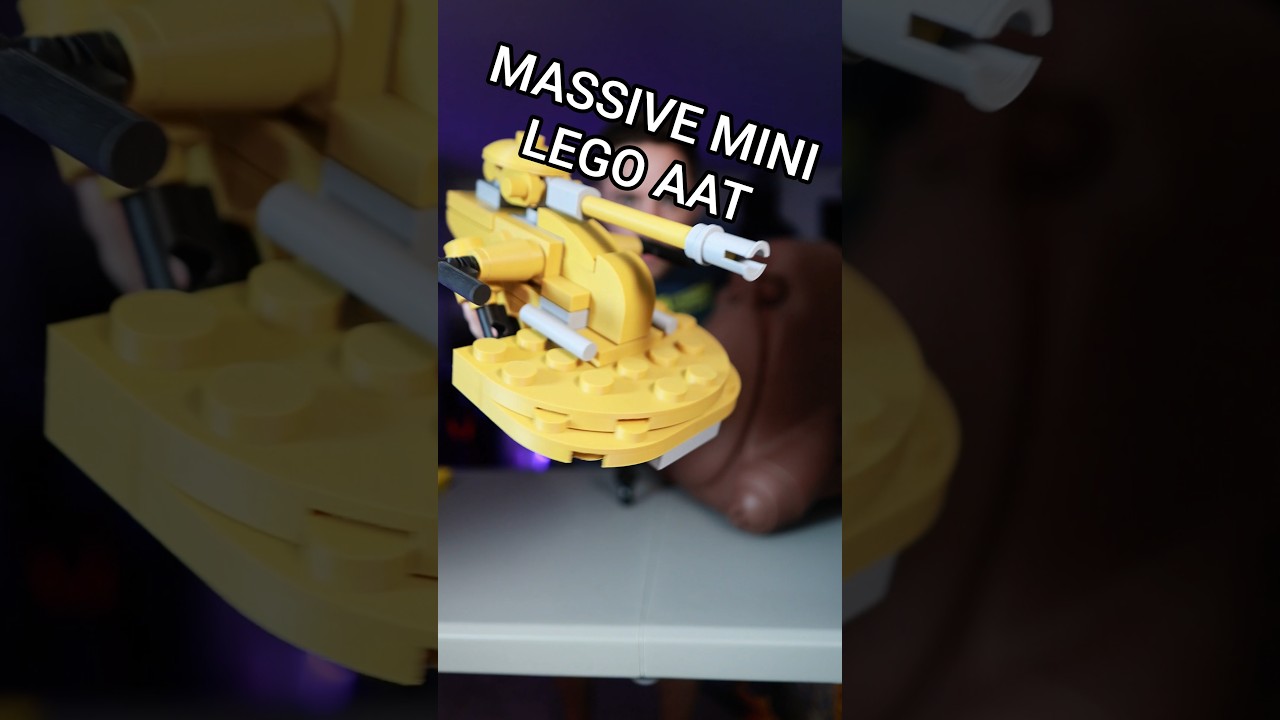 MASSIVE MINI LEGO AAT #3dprinting #starwars #lego #legostarwars #unboxing #shorts