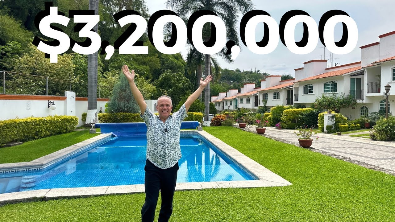 ‼️Casa en condominio con Alberca e increible jardín a 8 minutos de Cuernavaca en venta 🏡 2025
