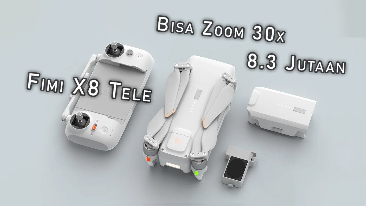 Unboxing Drone Bisa Zoom 30x Harga 8,3 Jutaan - Fimi X8 Tele