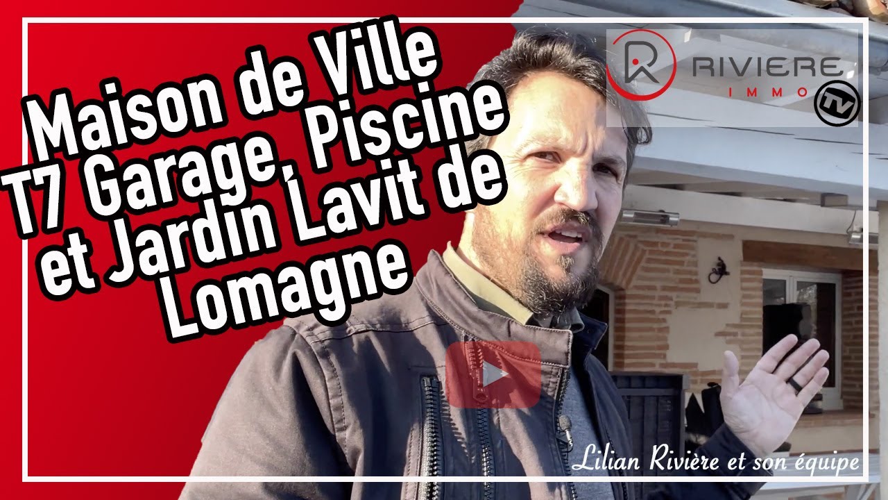 Maison de Ville Lavit de Lomagne avec Piscine