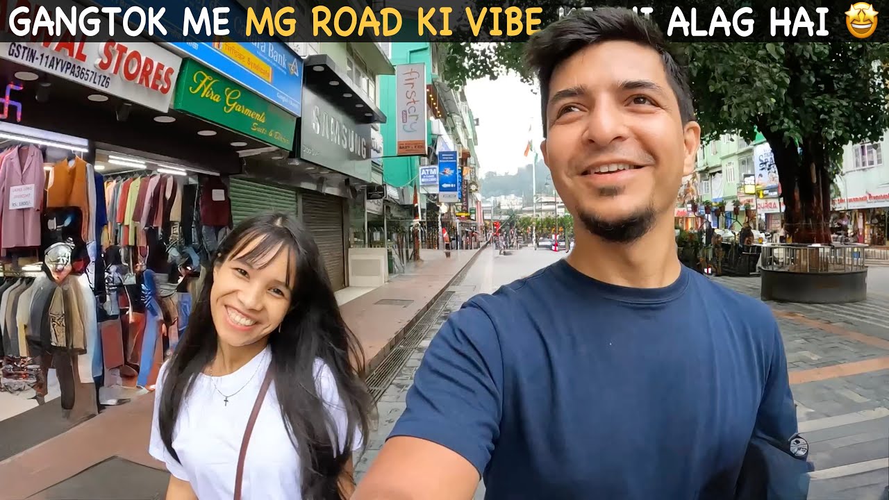 Shopping 🛍️ in MG Road—Gangtok, Sikkim