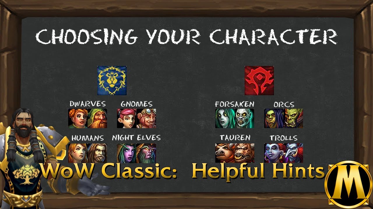 Class Options | Helpful Hints:  World of Warcraft Classic
