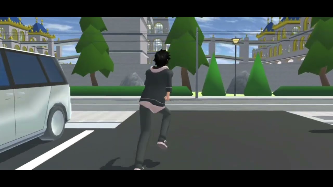City and Restaurantes Sakura School Simulator id props 