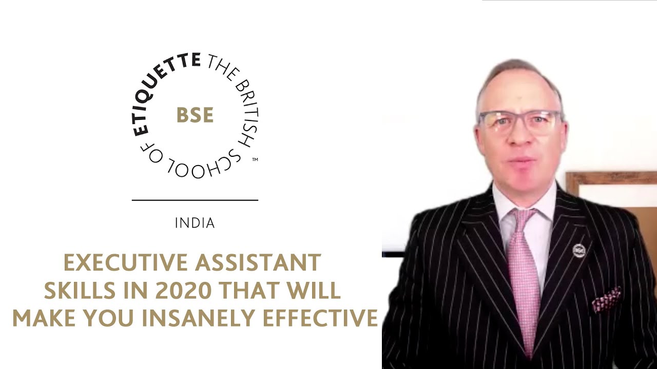 Executive Assistant Skills In 2020