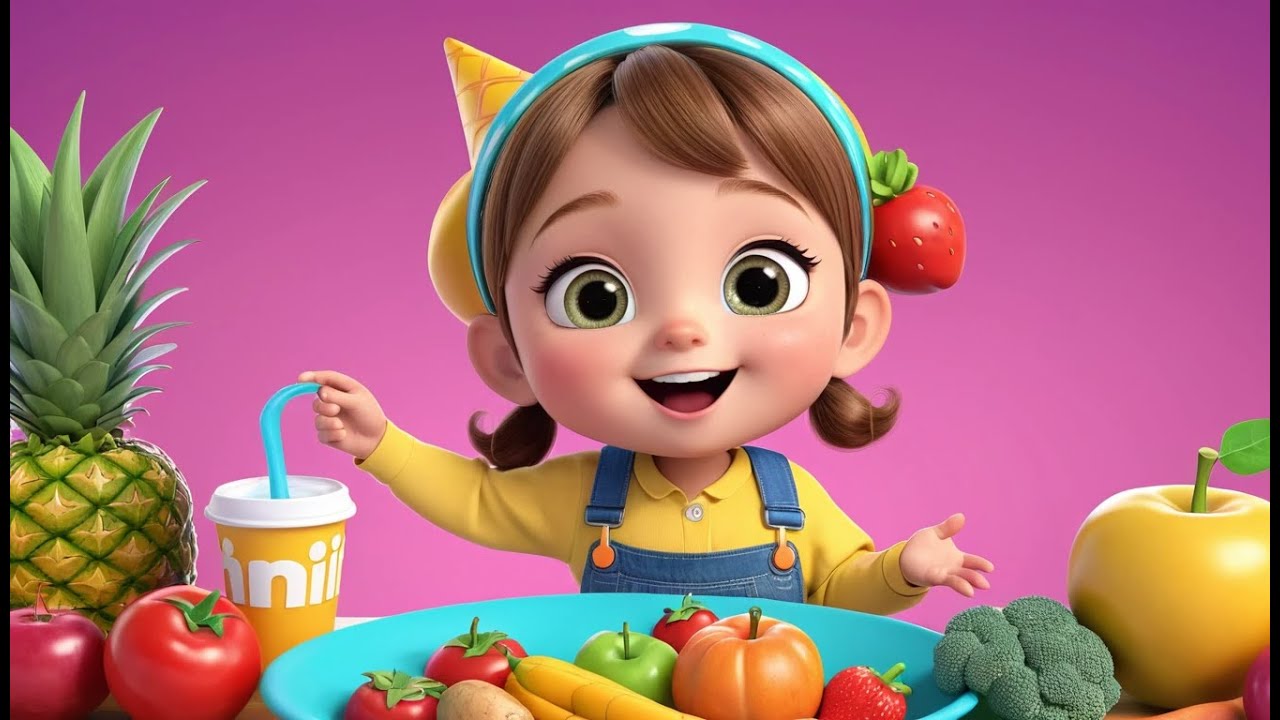 Let&rsquo;s Try New Food Together &ndash; Yum Yum Challenge! | Picky Eater Song for Kids | Tasty Adventure Rhyme