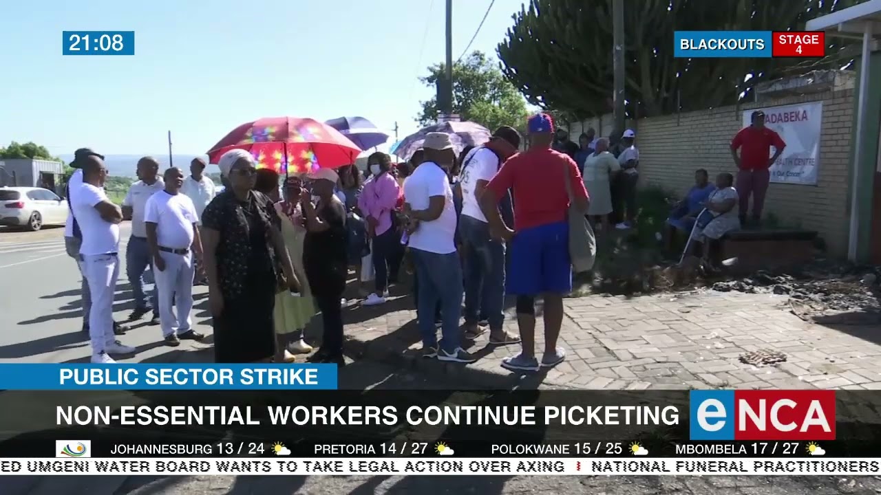 Public Sector Strike | Non-essential workers continue picketing