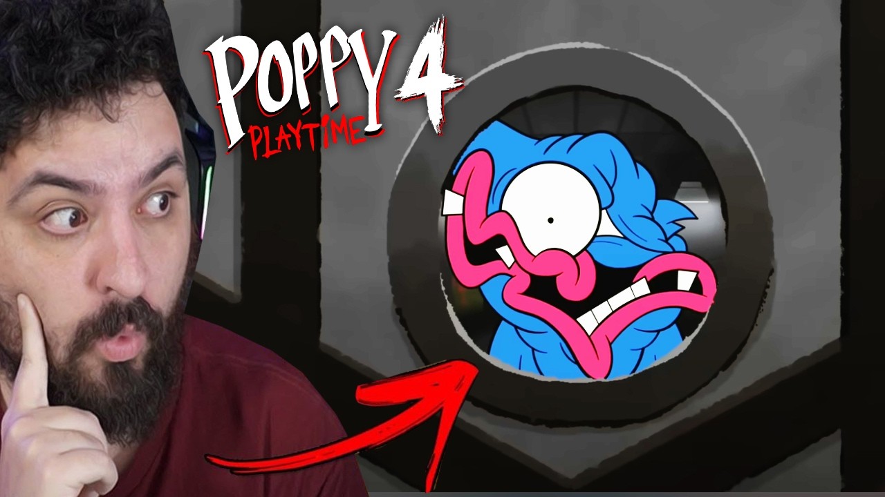 a NOVA E MELHOR ANIMAÇÃO de POPPY PLAYTIME CHAPTER 4 que EXISTE... MUITOOO SUSPEITA KKKK !!