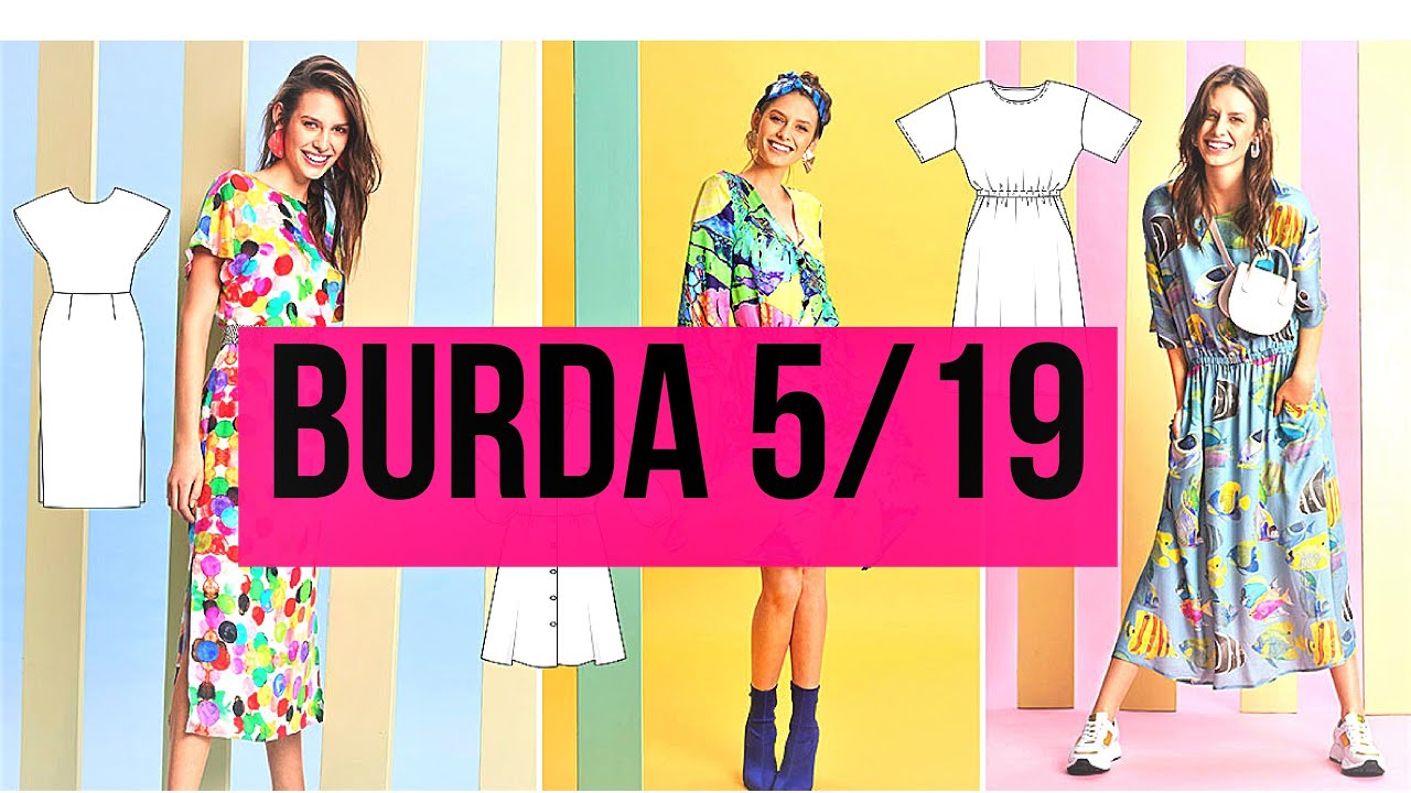 Burda 5/2019 FULL Preview + ЛИНЕЙНЫЕ ЧЕРТЕЖИ