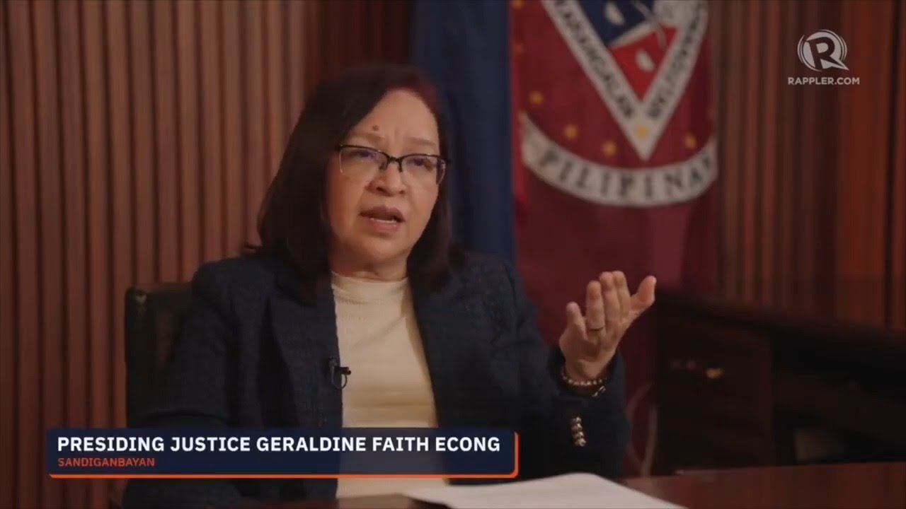 Sandiganbayan chief on Marcos wins in her court: 'Time-bound to resolve'