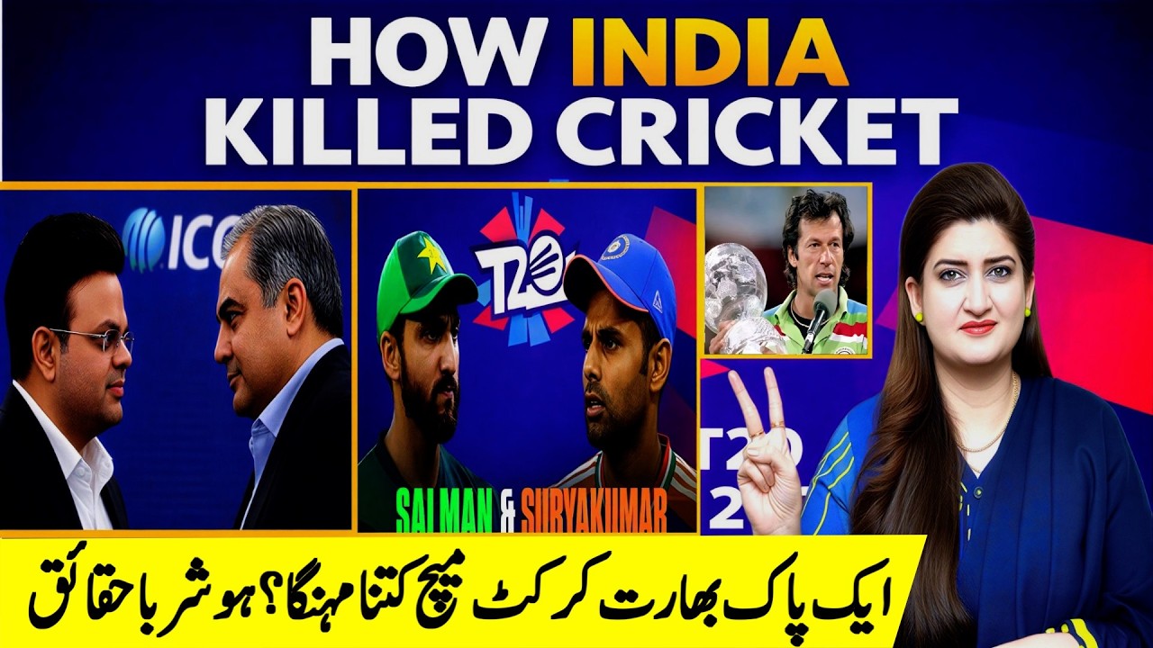 How India Destroyed Cricket | The Real Cost of Pak-India Cricket Match? l PARAS JAHANZAIB