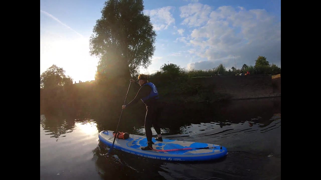 Stand Up Paddle Boarding - Disaster on the River Wye