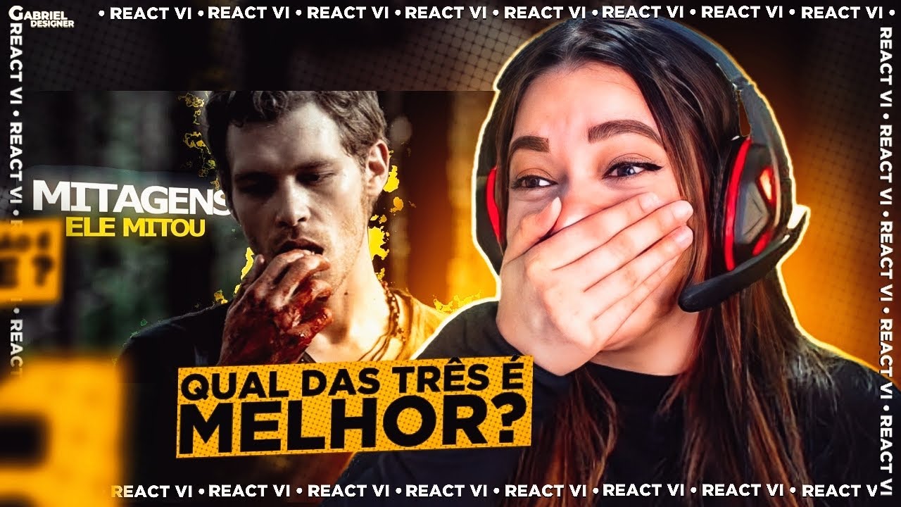 AS MITAGENS DOS VAMPIROS/LOBISOMENS EM Teen Wolf, The Vampires Diares, The Originals - NoirZ | REACT