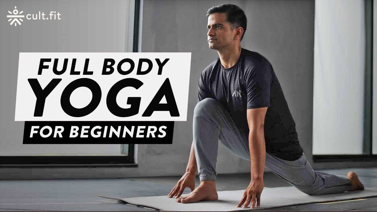Full Body Yoga for Beginners | Easy Yoga Workout & Routine at Home by Cultfit | @cult.official