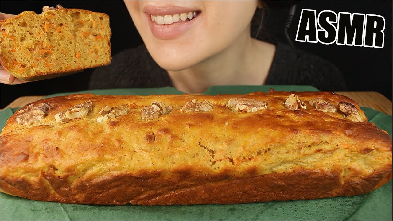 ASMR CARROT CAKE HOMEMADE DESSERT SWEETS PIE | MUKBANG EATING SOUNDS No Talking 먹방 | Kasmia ASMR
