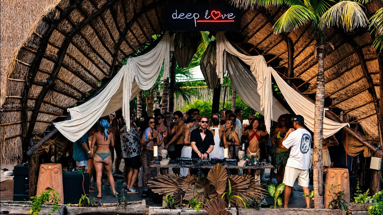 Eduardo McGregor Live at @VesicaCenoteClub  Tulum, Mexico. By Deep Love & @Somenew.producciones