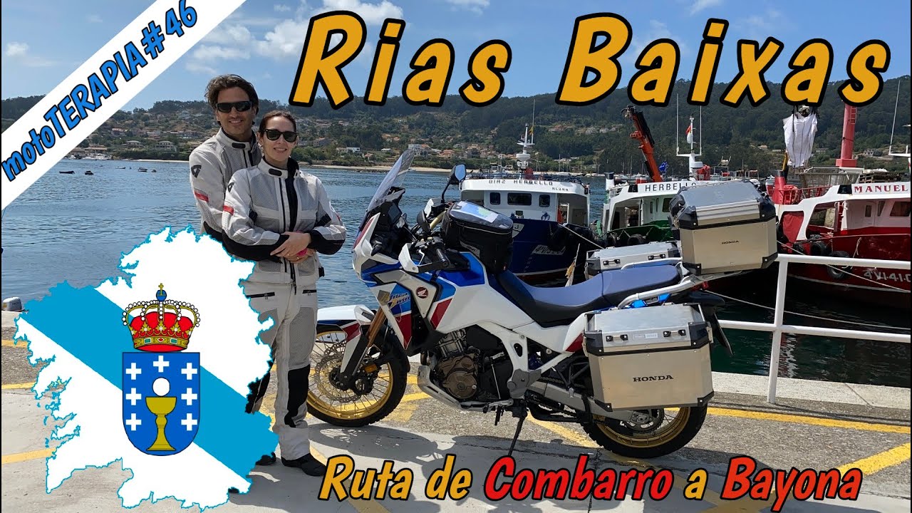 Rias Baixas en moto - Africa Twin Adventure Sports 1100 2020  [ motoTERAPIA#46 - motoRUTA#17 ]
