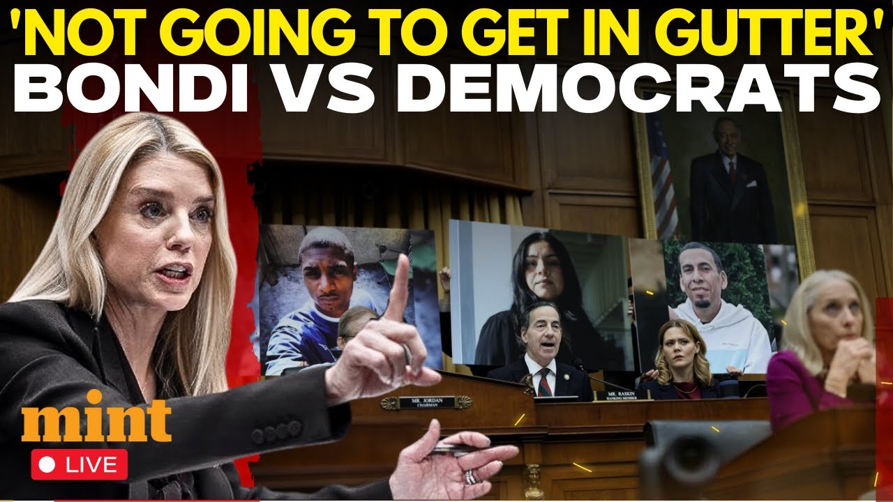 US House Live | 'Ridiculous Question'; Pam Bondi Clashes With Democrats Over Epstein Files | US News