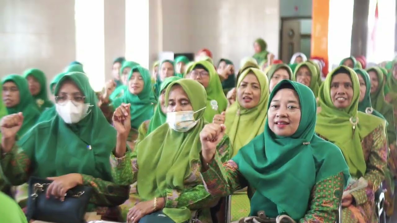 Pelantikan IGPAUDM NU DAN PAC RANTING MUSLIMAT SE KEC GLAGAH