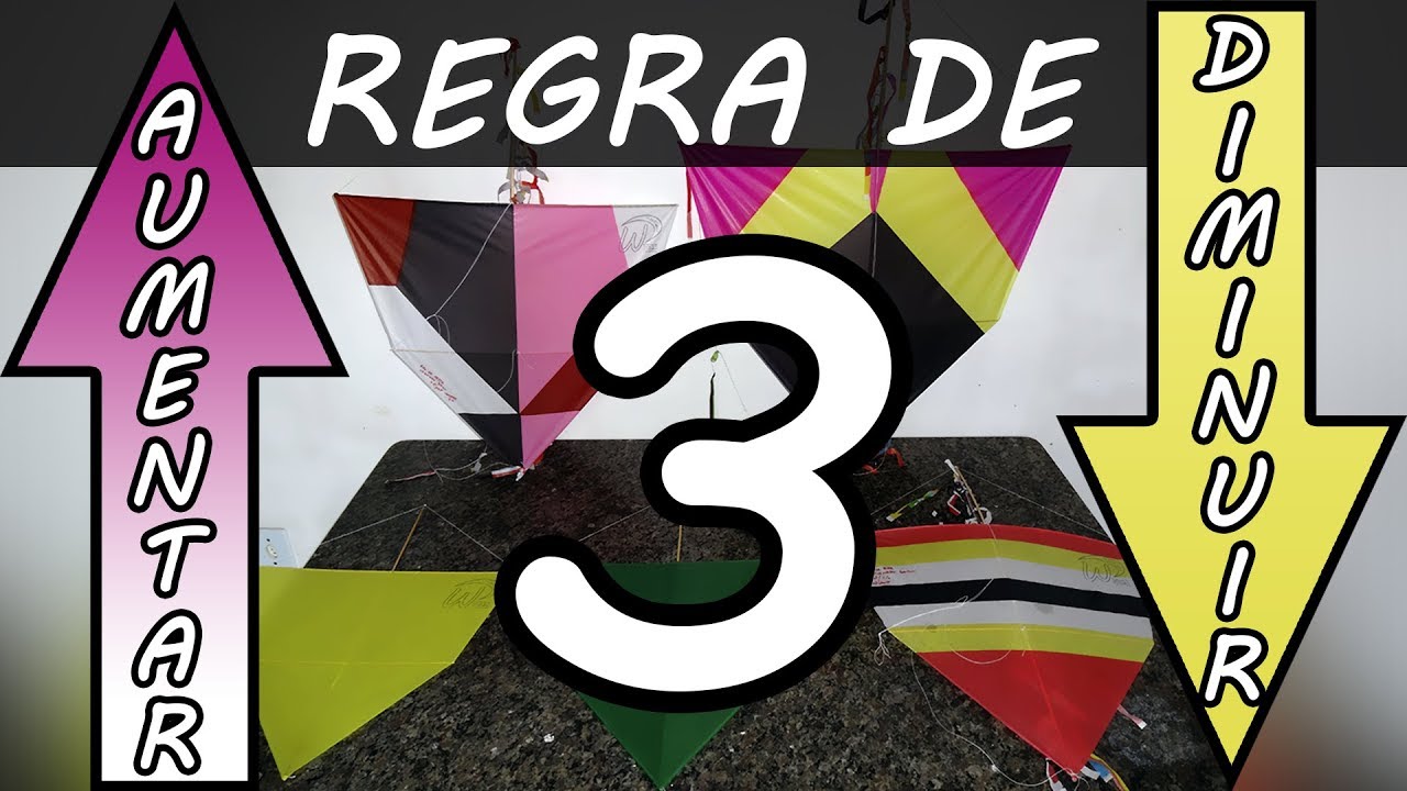 MODIFICAR O TAMANHO DA PIPA USANDO A REGRA DE TRÊS SIMPLES - COM MEDIDAS TORNADO 50 / 55 / 60 cm