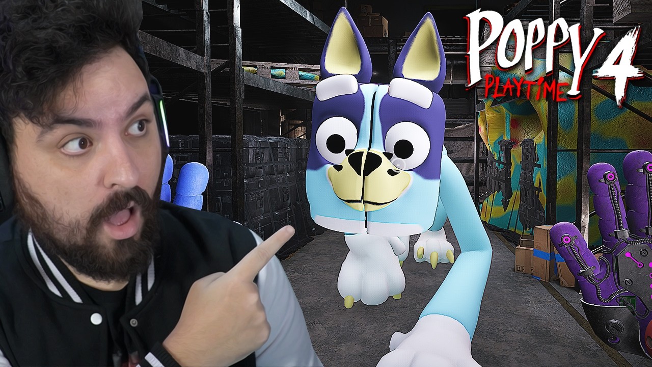 NOVA ATUALIZAÇÃO GIGANTE de POPPY PLAYTIME 4…EU MUDEI TUDO com MOD!