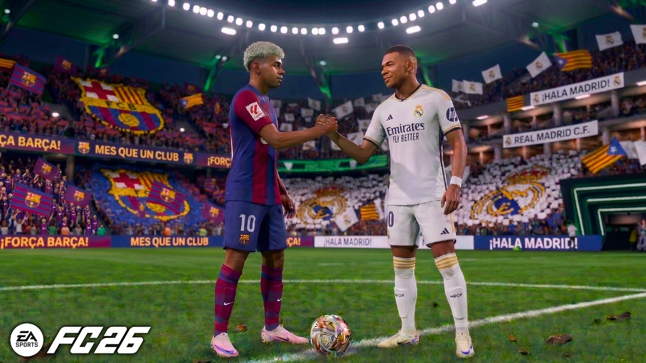 FC 26 RUSH - Real Madrid vs. Barcelona | Mbappé vs Yamal | PS5