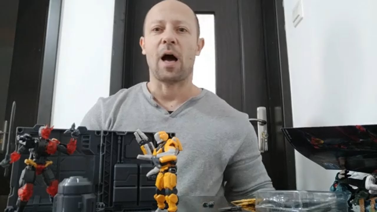 Набор для сборки фигурки Они Флейм в масштабе 1:24, киберниндзя от Creative Field - Бронированная...
