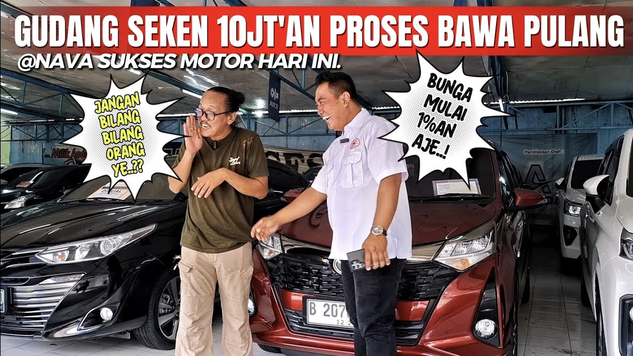 SEGER2 MURAH‼️ mobil bekas tanpa drama! Cicil murah 1%an! Bayar gampang mobil bawa pulang mudik nih!