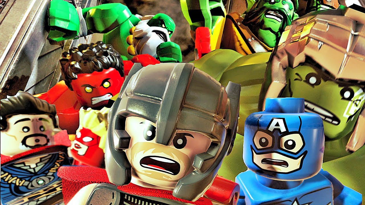 LEGO Marvel Super Heroes 2 All Cut Scenes Episode : Red King Revelation