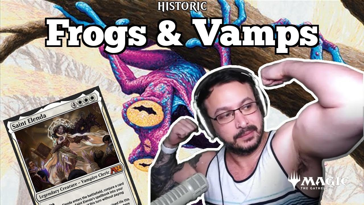 All Hail Count Frogula! | Frogs & Vamps | DSK Historic Bo3 | Mythic Rank | MTG Arena