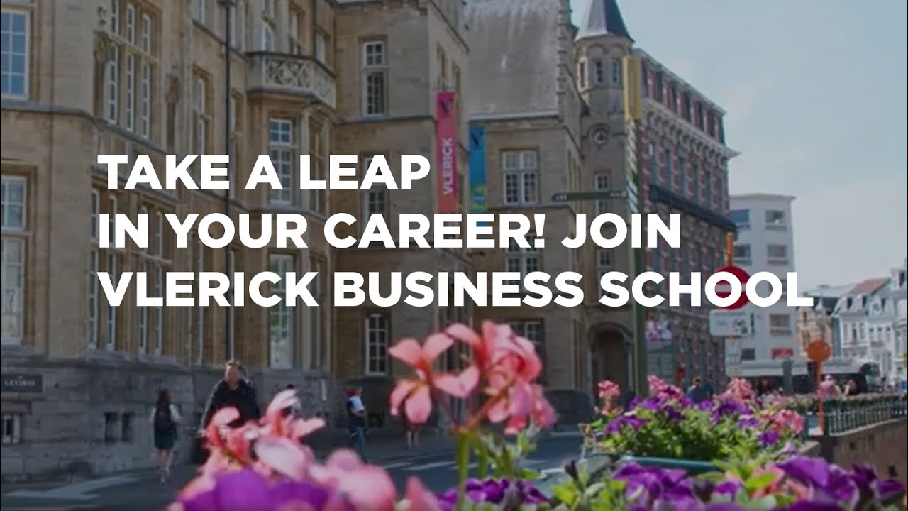Take a leap in your career and join Vlerick Business School