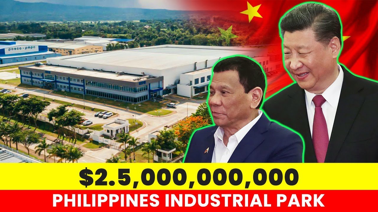 $2.5 billion dollar investment in the China-Philippines industrial park project 