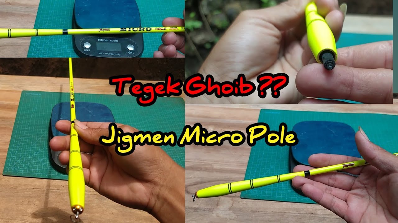 ‼️Unboxing & Review || Tegek Microfishing Jigmen Micro Pole 240 | Waderan