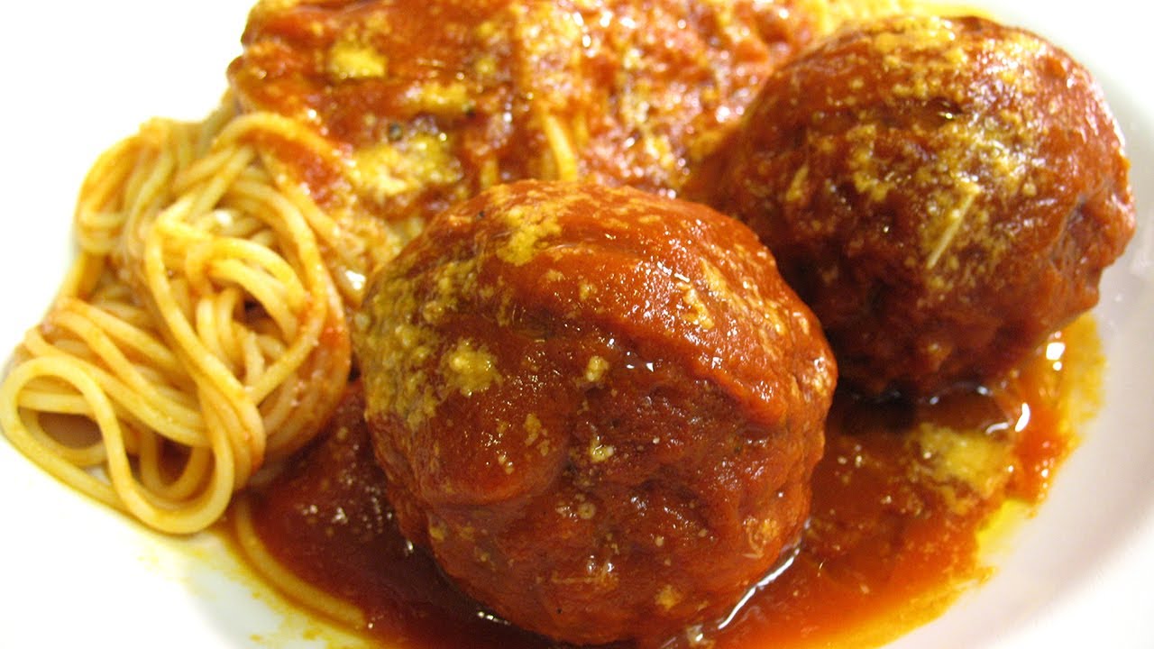 Chef Maxwell's Spaghetti & Meatballs