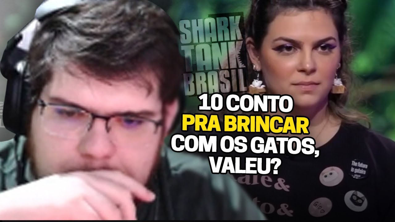 CASIMIRO REAGE: CAFETERIA PRA GATO NO SHARK TANK BRASIL E A HISTÓRIA DA COBRA | Cortes do Casimito