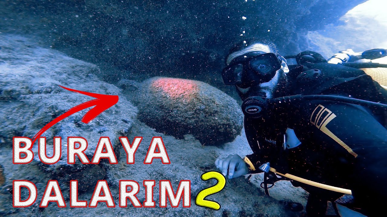 BURAYA DALARIM 2 - TARİHİ KALINTILAR AMFORA BULDUM - SCUBA DALIŞ