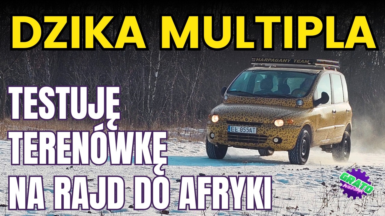 Rajd do Afryki Multiplą jako... podróż poślubna? Poznajcie cudowne HARPAGANY i ich Geparda