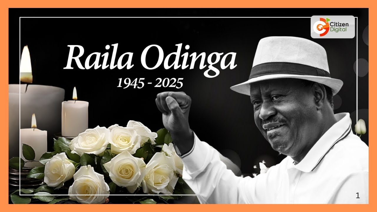 Leaders pay tribute to the Late Raila Odinga