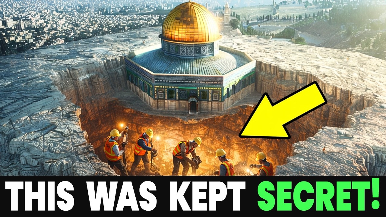 Scientists Scanned Beneath the Temple Mount — What They Found Was Sealed for 3,000 Years