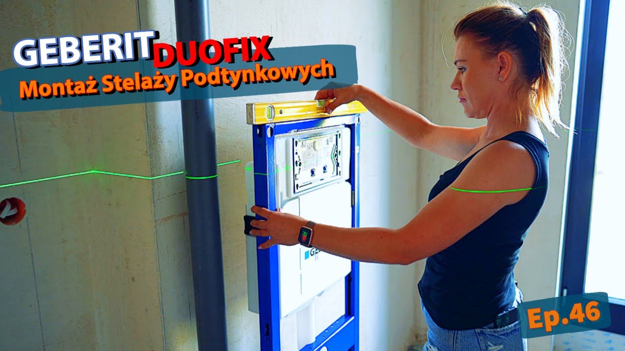 GEBERIT DuoFix | Montaż stelaży podtynkowych | Epizod 46 |