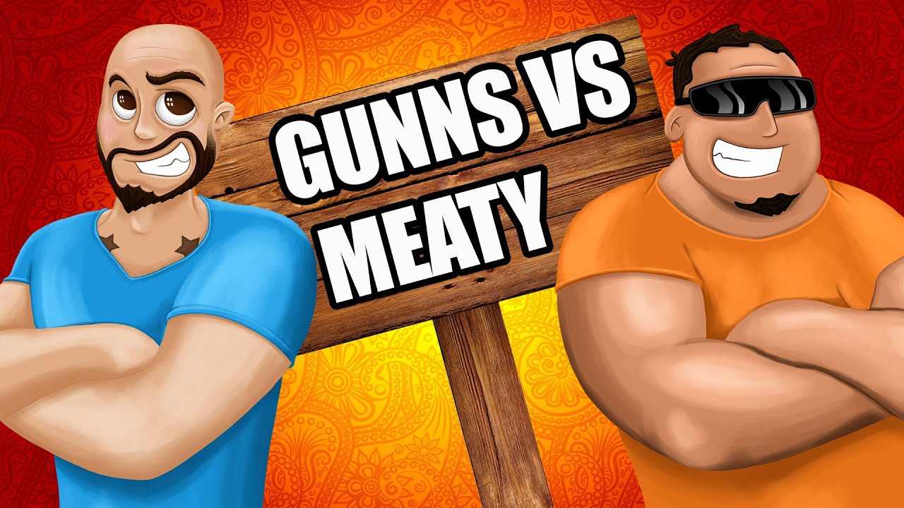 GUNNS против MEATY (Call of Duty Custom Zombies)
