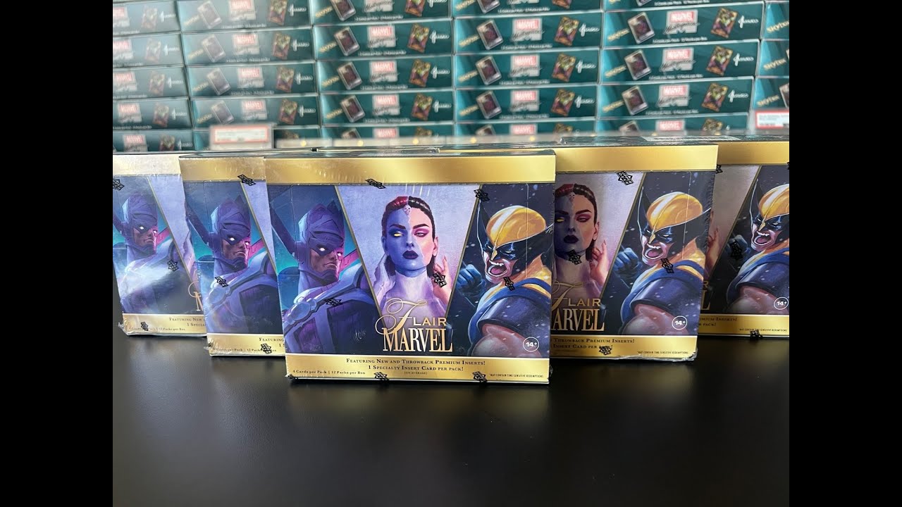 Marvel Flair 6 Box Break - Box 2 (BIG HIT!)