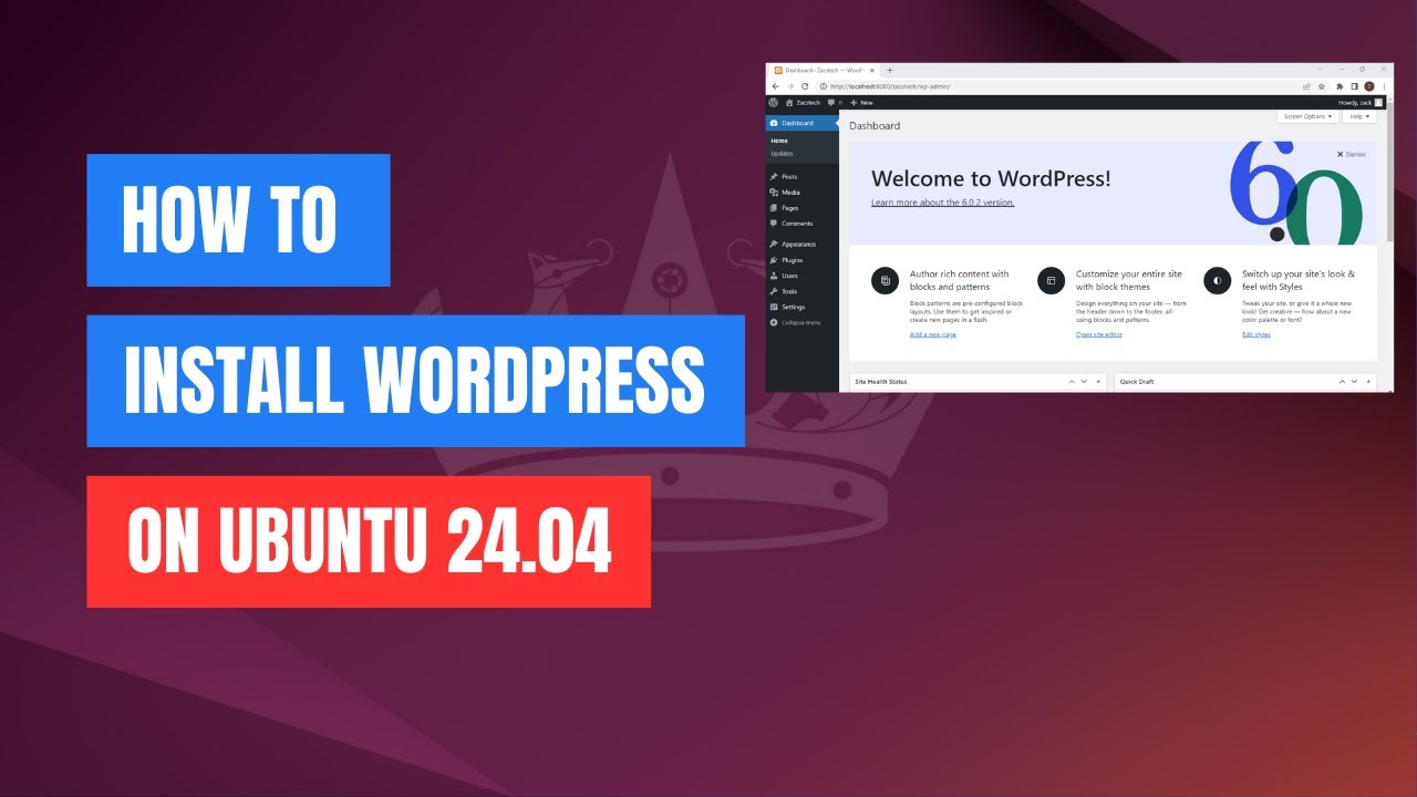 Как установить и настроить WordPress в Ubuntu 24.04