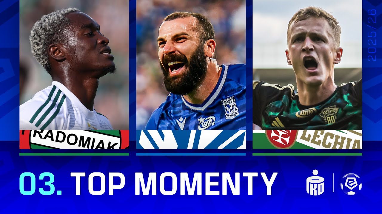 Wszystkie gole 3. kolejki | Wisła Płock liderem!  | TOP MOMENTY | Ekstraklasa 2025/26
