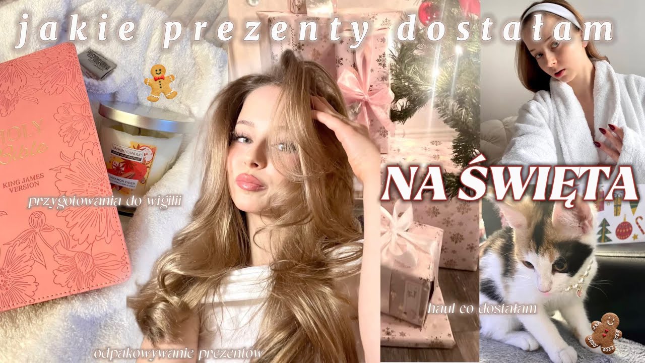 CO DOSTAŁAM NA ŚWIĘTA🛍️🤍🍬